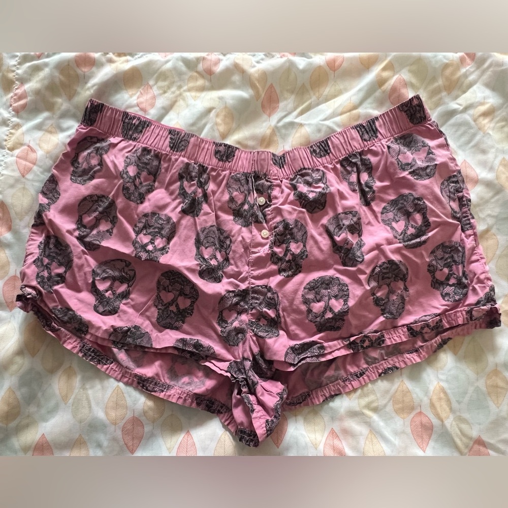 Victoria’s Secret Pink Cotton Lounge Sleep Shorts Size Medium